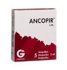 ANCOPIR sol inj 5 amp 2 ml