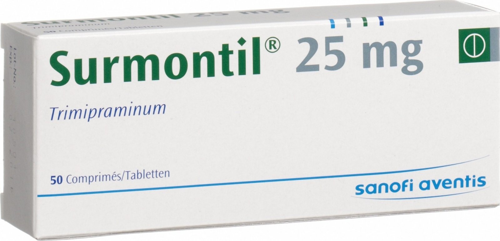 SURMONTIL cpr 25 mg 200 pce