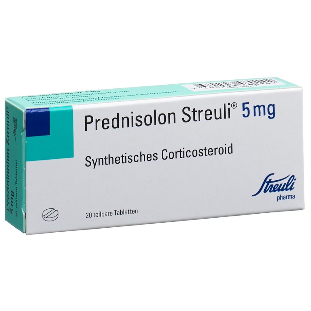 PREDNISOLONE Streuli cpr 5 mg 20 pce