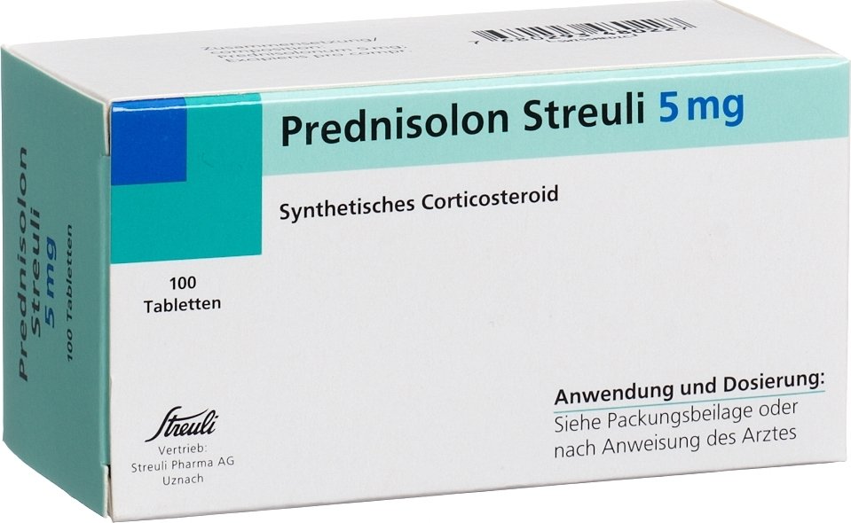 PREDNISOLONE Streuli cpr 5 mg 100 pce
