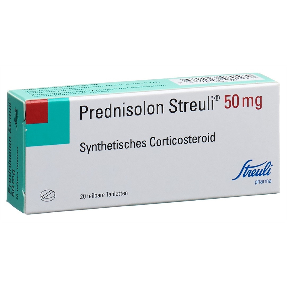 PREDNISOLONE Streuli cpr 50 mg 20 pce