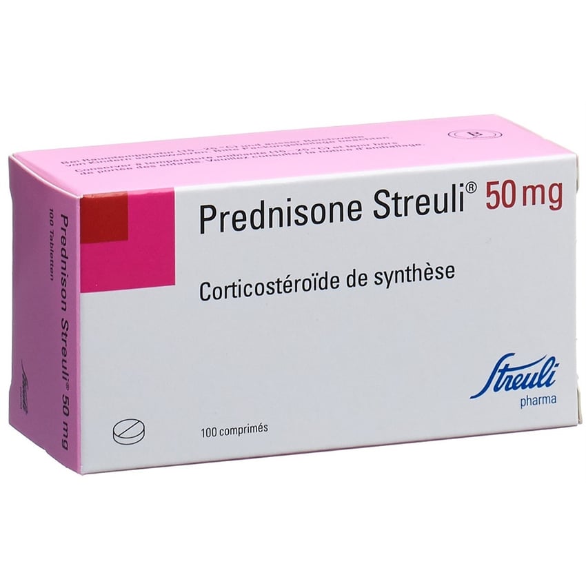 PREDNISOLONE Streuli cpr 50 mg 100 pce