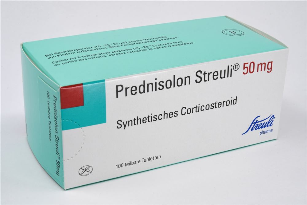 PREDNISOLONE Streuli cpr 50 mg 100 pce