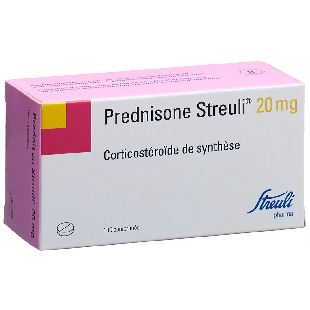 PREDNISONE Streuli cpr 20 mg 100 pce