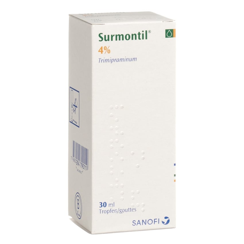 SURMONTIL gouttes 4 % fl 30 ml