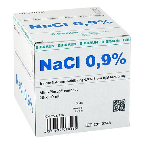 NACL Braun sol vectr 0.9 % 50ml flac 20 pce