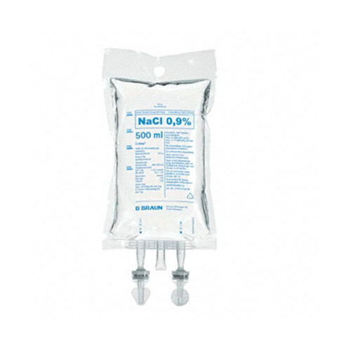 NACL Braun 0.9 % 500ml Ecobag 20 pce
