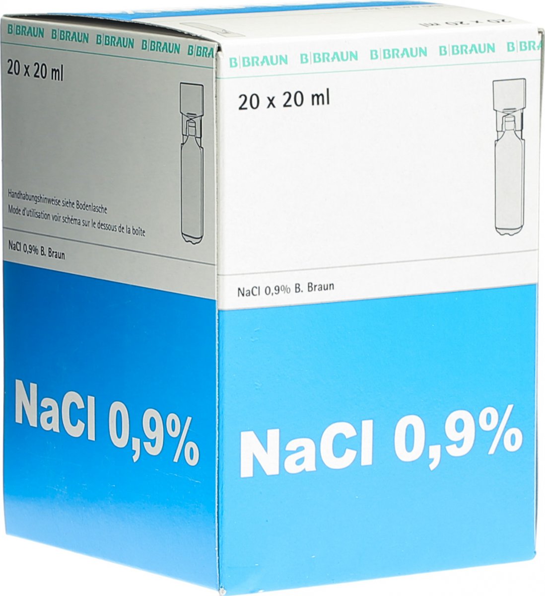 NACL Braun 0.9 % 5ml Mini Pl connect 20 pce