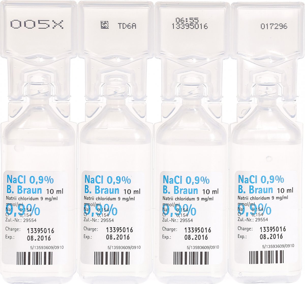 NACL Braun 0.9 % 10ml Mini Pl connect 20 pce