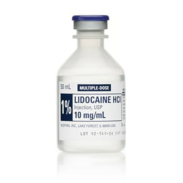Lidocaïne Streuli Flacons 10mg/ml, 1x50ml