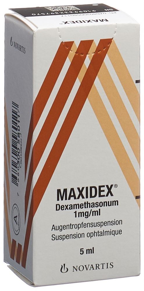 MAXIDEX susp opht fl gtt 5 ml