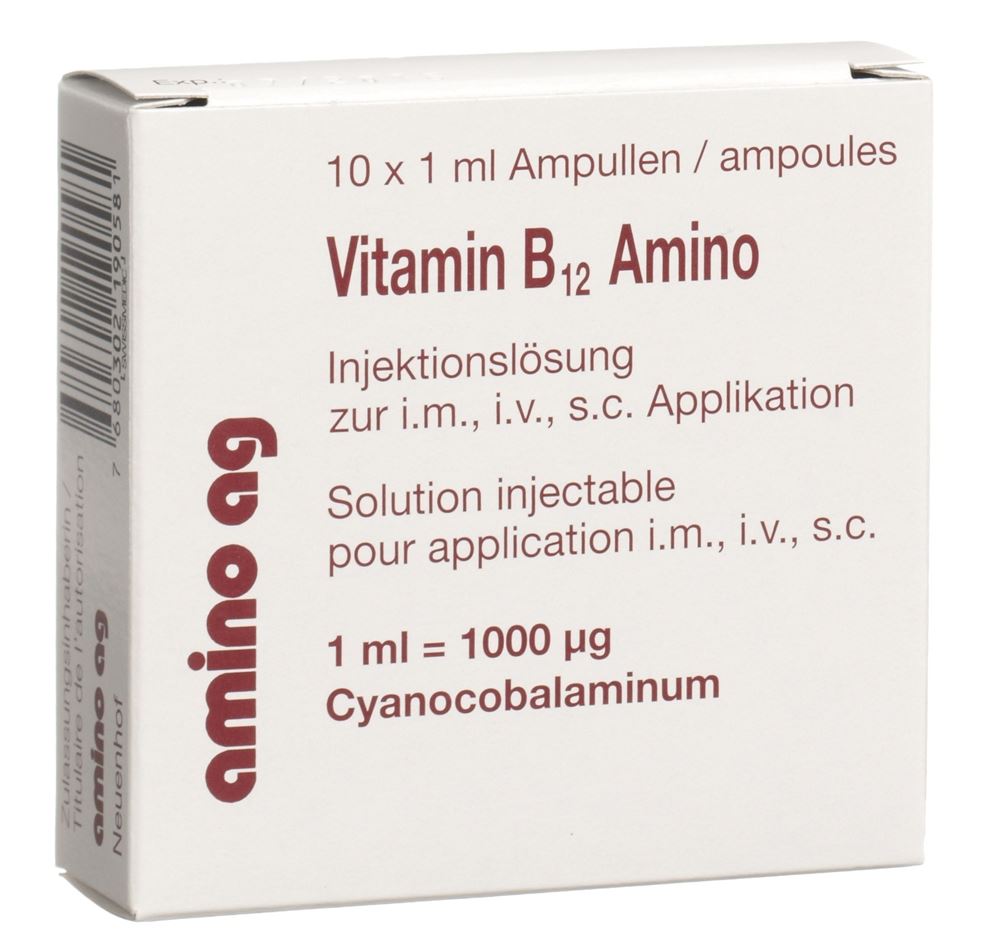 Vitamin B12 Amino, Injektionslösung