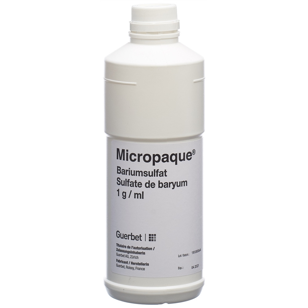 MICROPAQUE susp flacon 500 ml