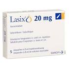 LASIX sol inj 20 mg/2ml 5 amp 2 ml