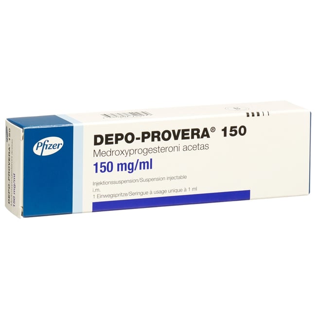 DEPO PROVERA susp inj 150 mg/ml ser us unique 1 ml