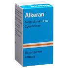 ALKERAN cpr pell 2 mg fl 25 pce