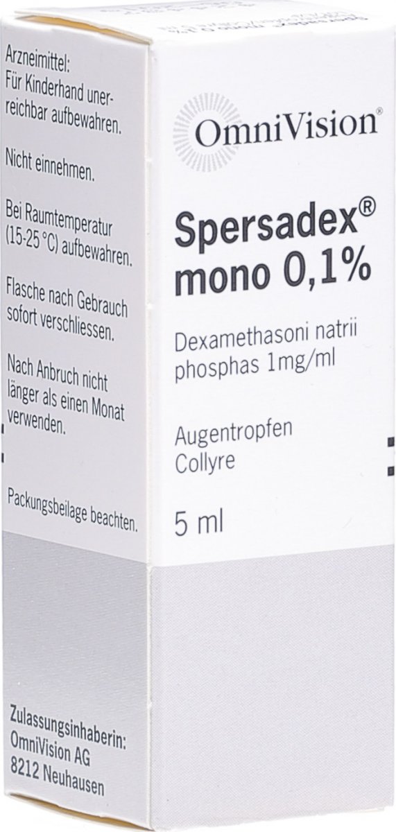 SPERSADEX mono gtt opht 0.1 % fl 5 ml