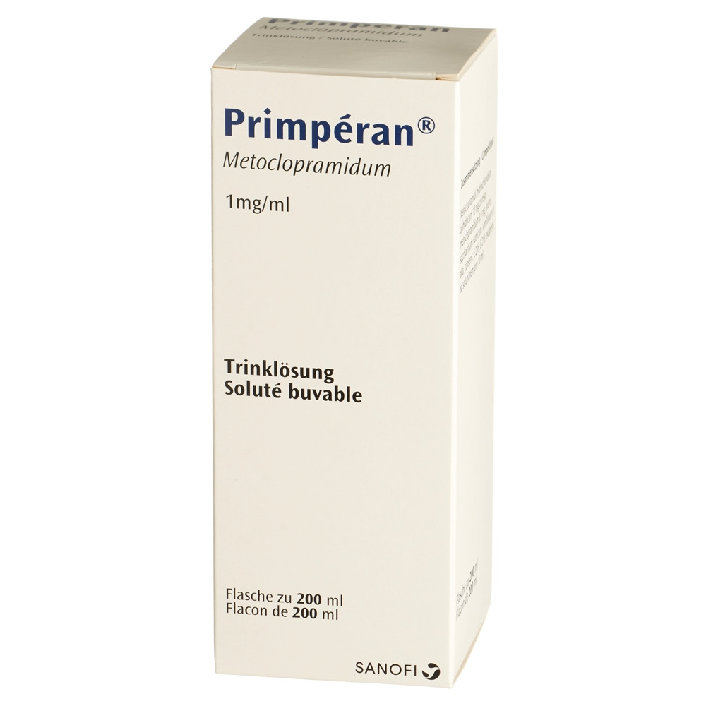 PRIMPERAN sol 1 mg/ml fl 200 ml