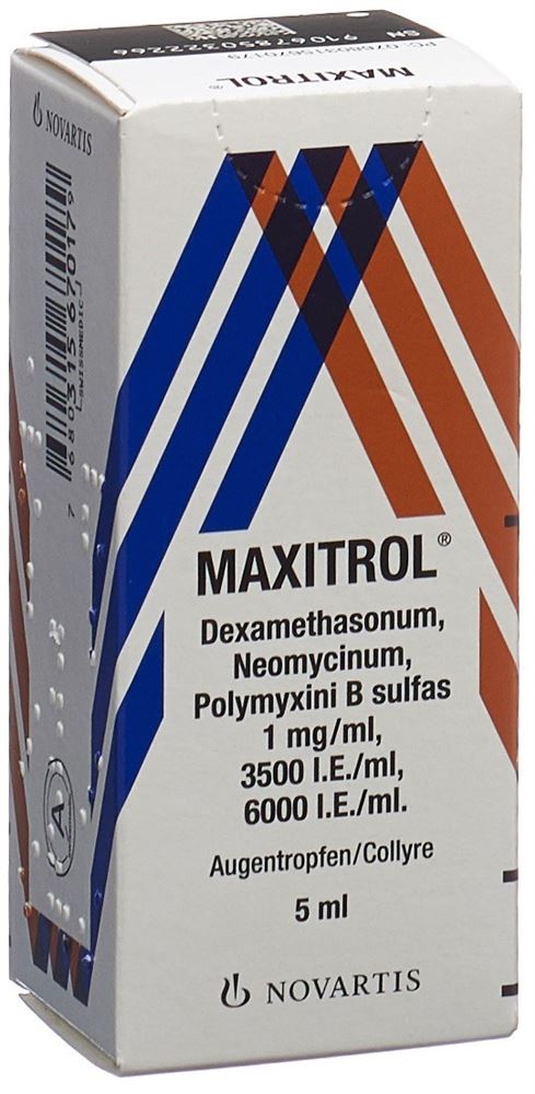 MAXITROL gtt opht fl 5 ml
