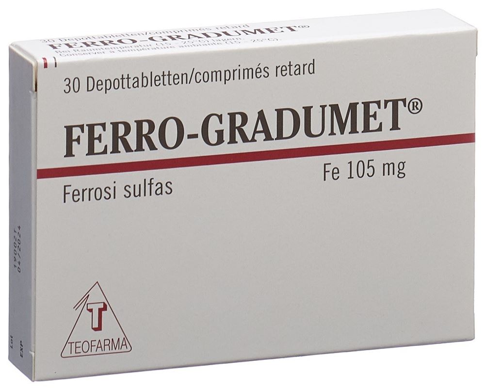 Ferro-Gradumet, compresse a rilascio prolungato