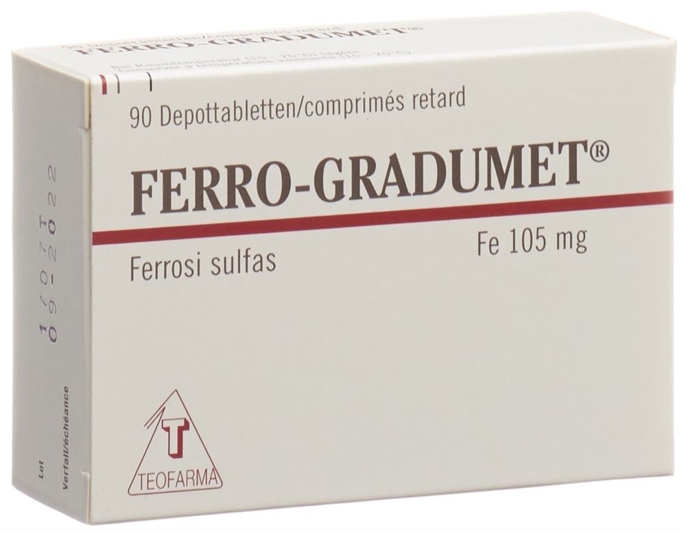 Ferro-Gradumet, compresse a rilascio prolungato