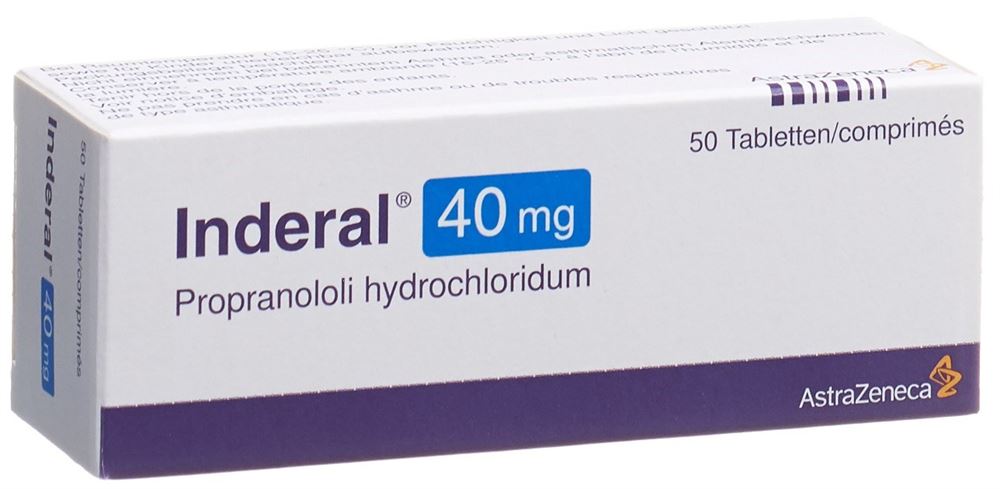 INDERAL cpr pell 40 mg 50 pce