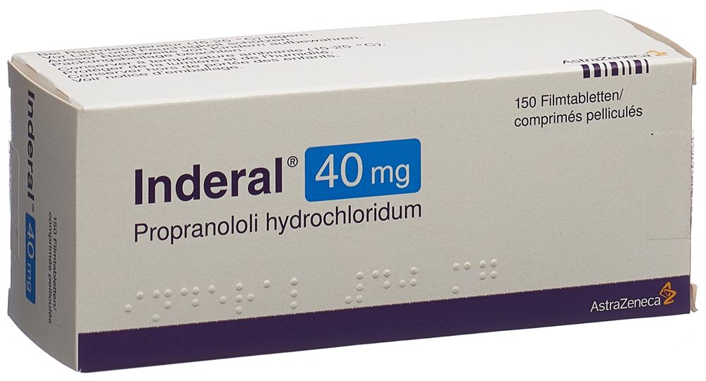 INDERAL cpr pell 40 mg 150 pce
