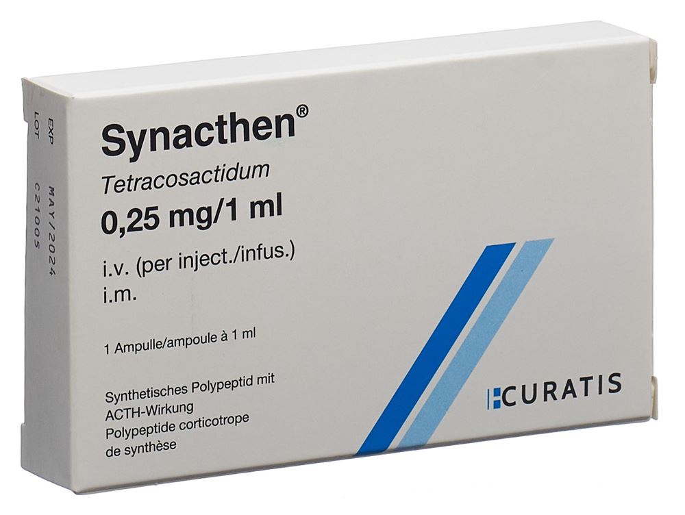 SYNACTHEN 0.25 mg/ml i.m./i.v. amp 1 ml