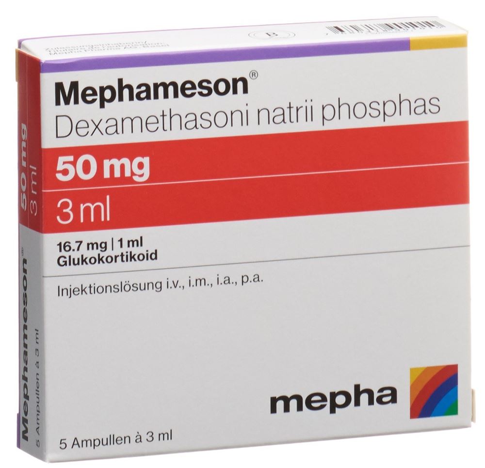 MEPHAMESON sol inj 50 mg/3ml 5 amp 3 ml