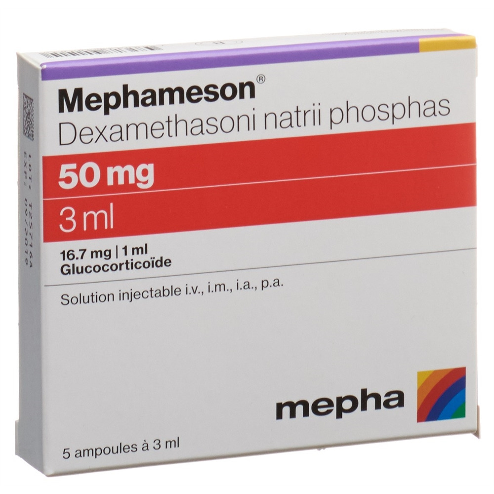 MEPHAMESON sol inj 50 mg/3ml 5 amp 3 ml