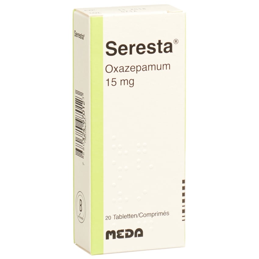 SERESTA cpr 15 mg 20 pce
