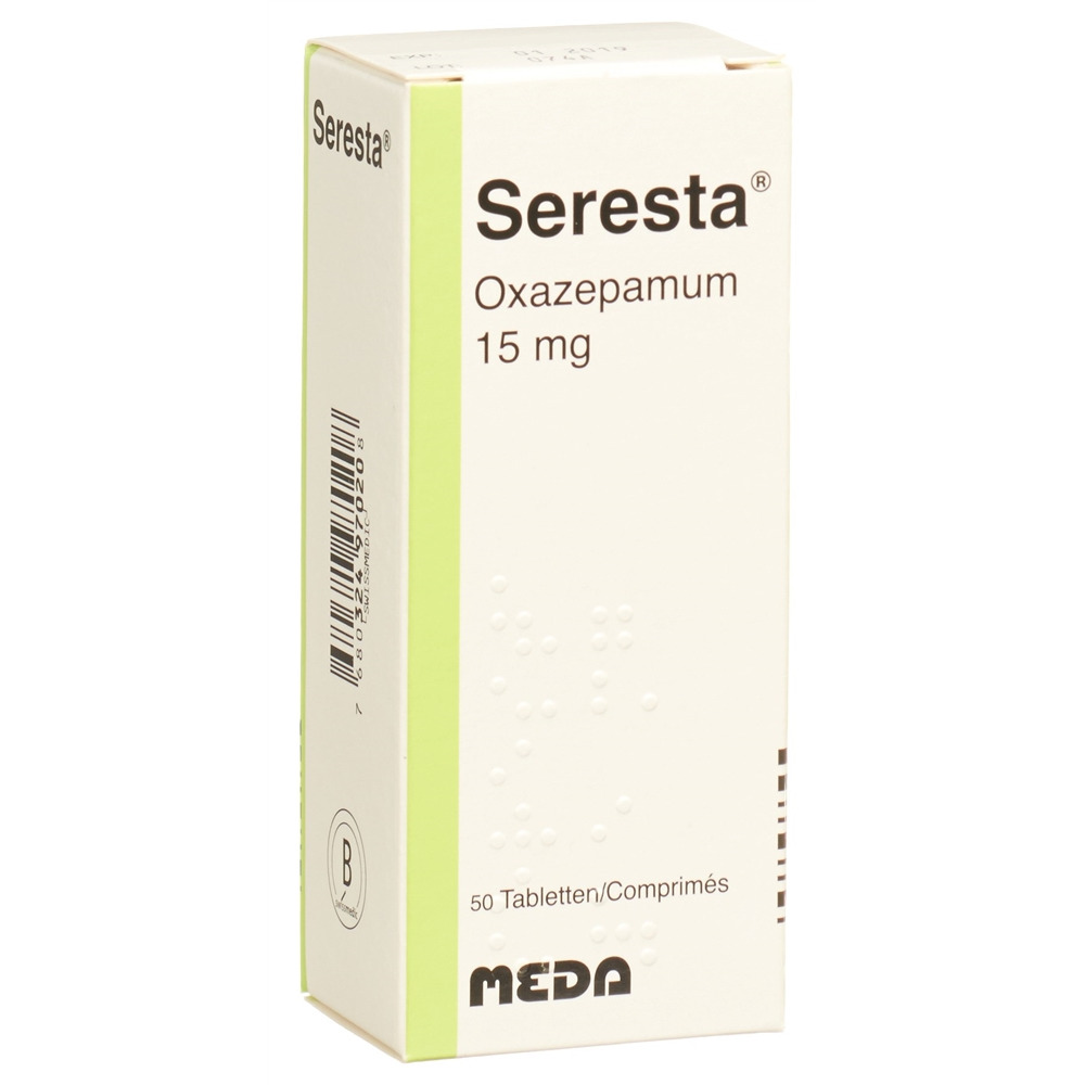 SERESTA cpr 15 mg 50 pce