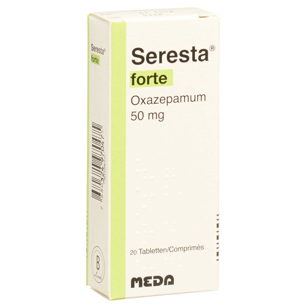 SERESTA cpr 50 mg forte 20 pce