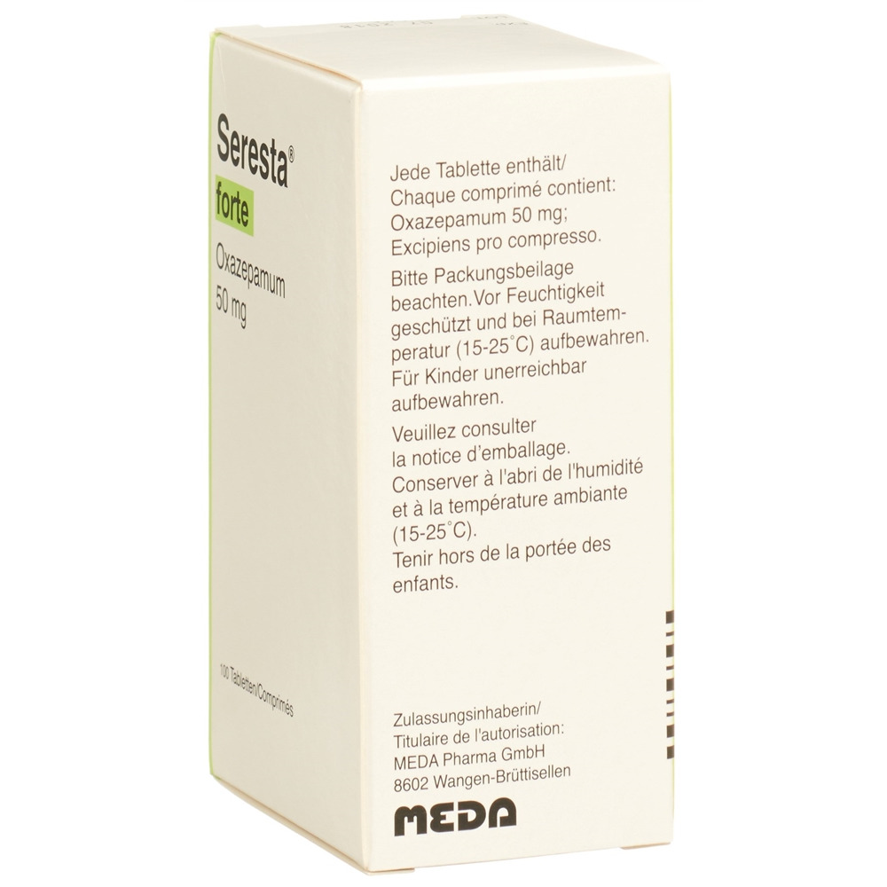 SERESTA cpr 50 mg forte 100 pce