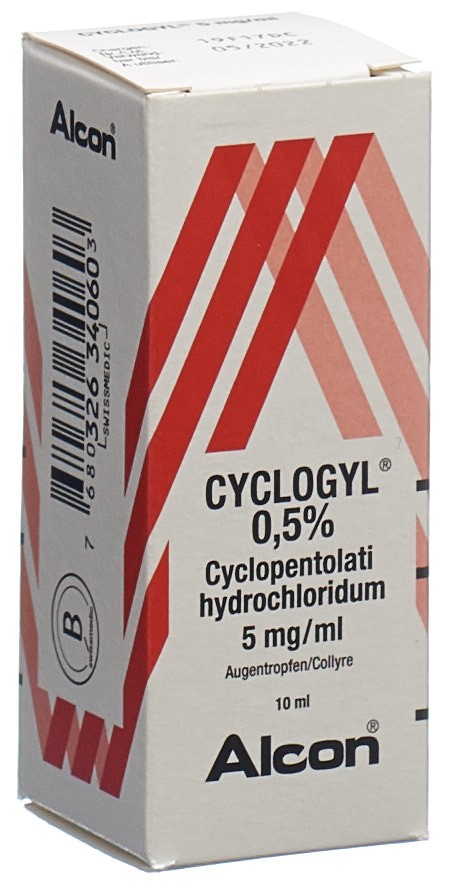 Cyclogyl 0,5 %, Augentropfen