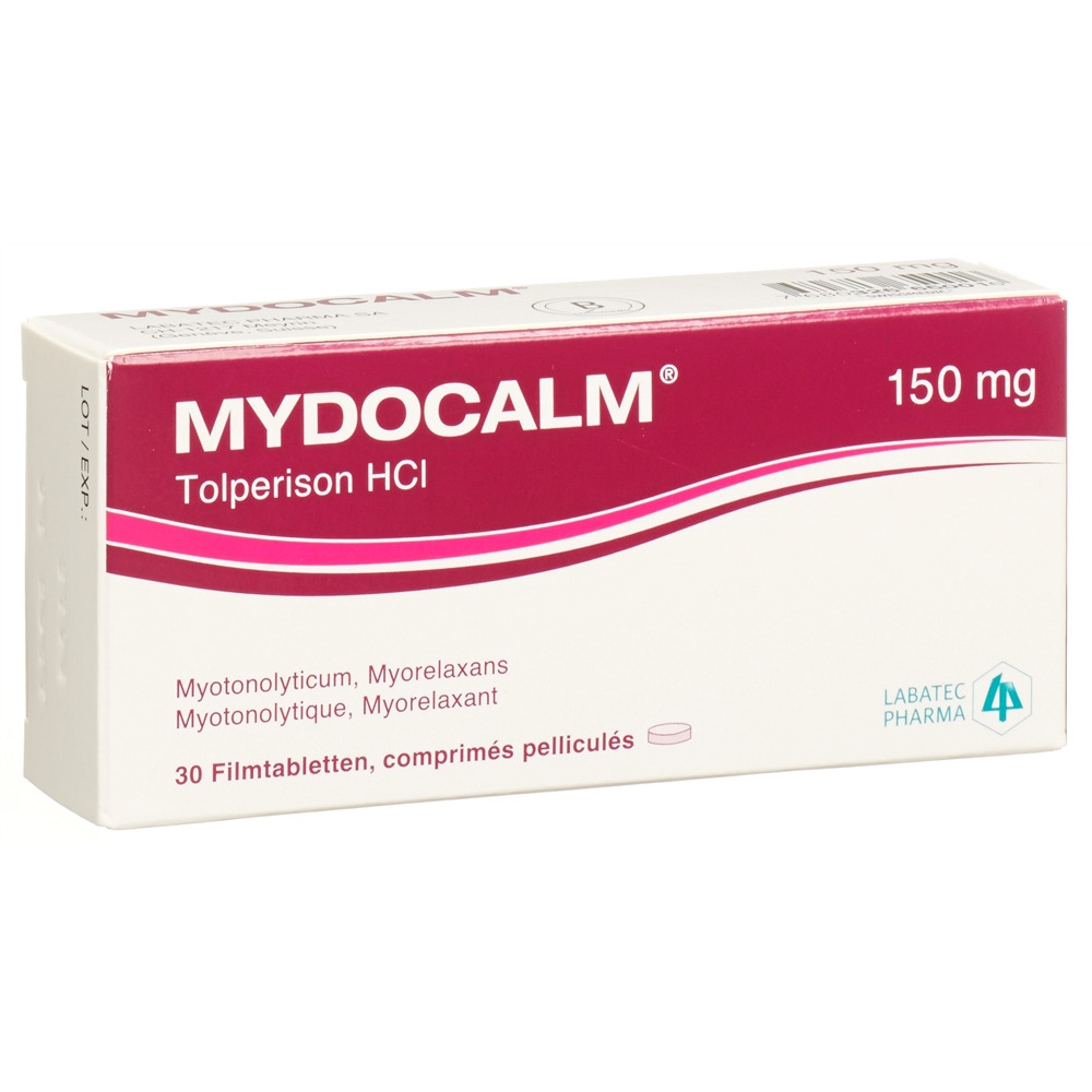 MYDOCALM cpr pell 150 mg 250 pce