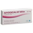MYDOCALM mite cpr pell 50 mg 30 pce