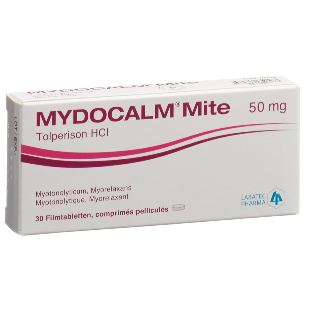 MYDOCALM mite cpr pell 50 mg 30 pce