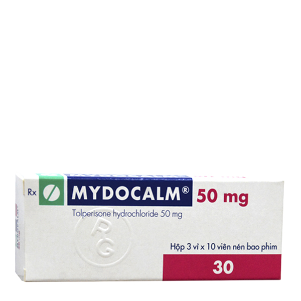 MYDOCALM mite cpr pell 50 mg 30 pce
