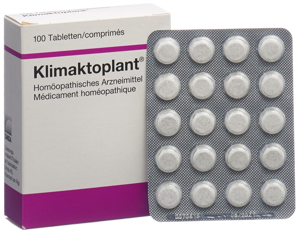 Klimaktoplant, Tabletten