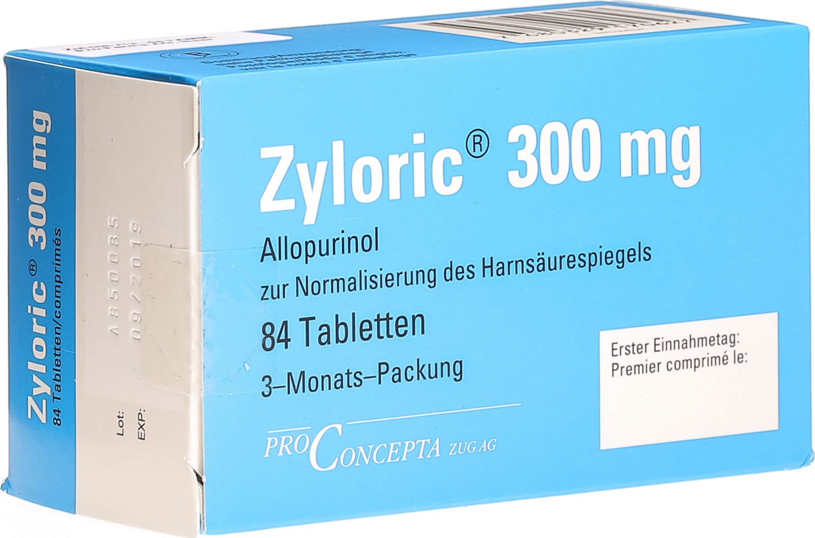 ZYLORIC cpr 300 mg 84 pce