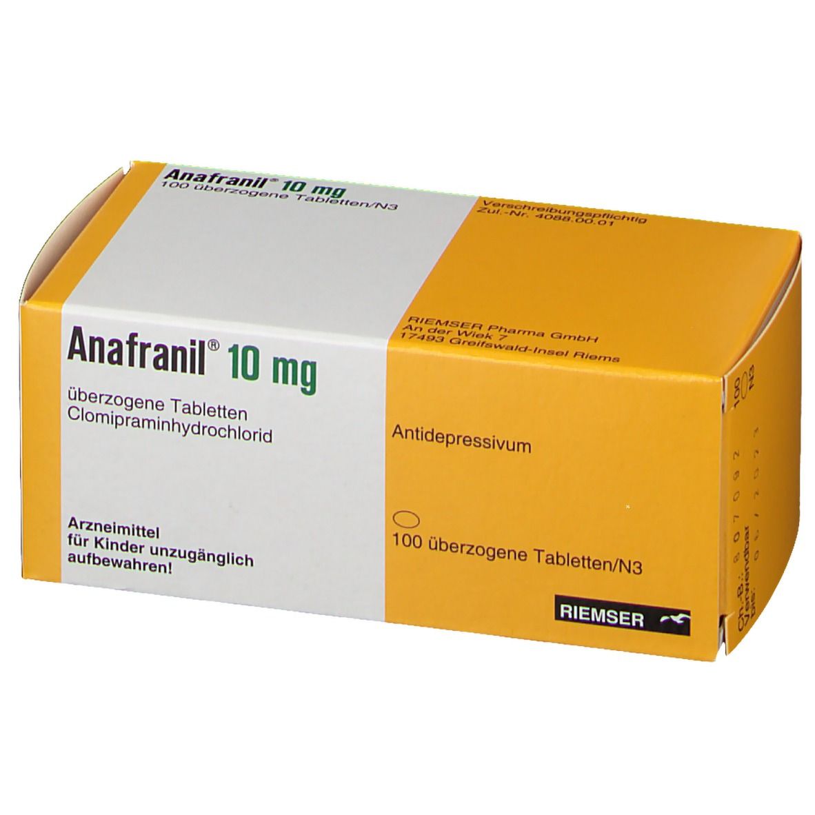 ANAFRANIL cpr pell 10 mg 30 pce