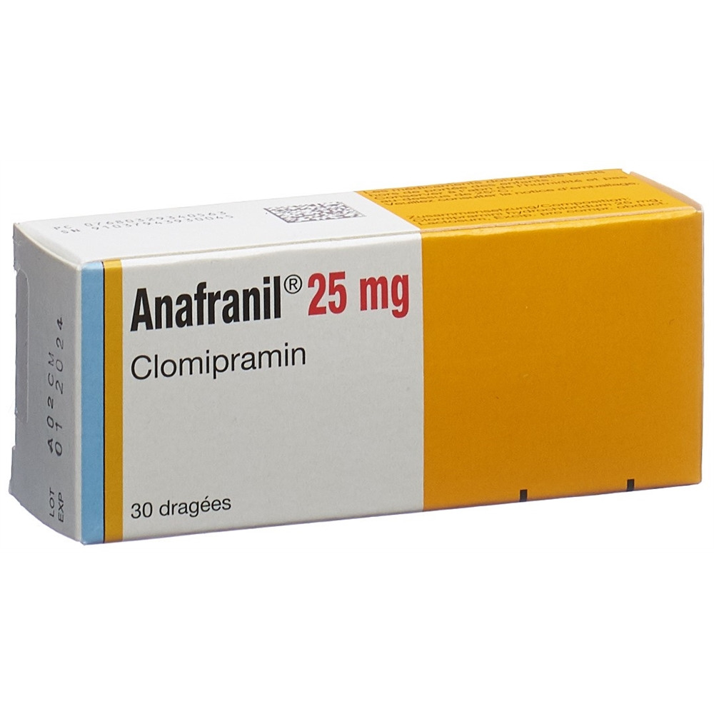 ANAFRANIL cpr pell 25 mg 30 pcs