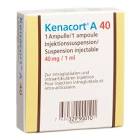 KENACORT A 40 susp inj 40 mg/ml amp 1 ml