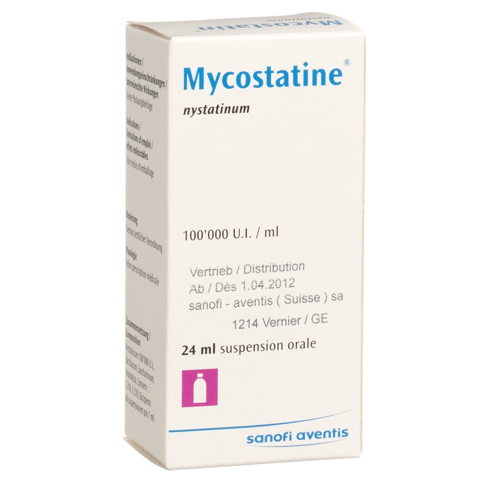 MYCOSTATIN susp 100000 U/ml fl 24 ml