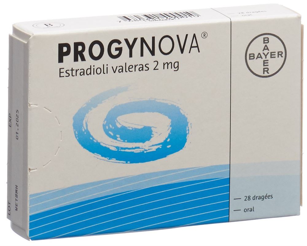 PROGYNOVA drag 2 mg 28 pce