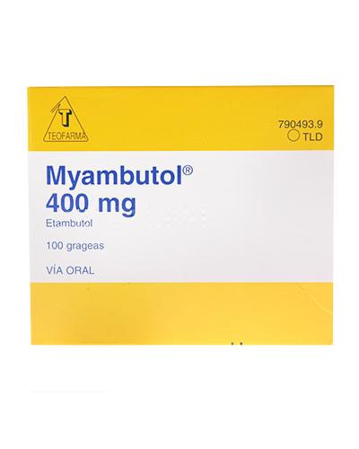 MYAMBUTOL cpr pell 400 mg 100 pce