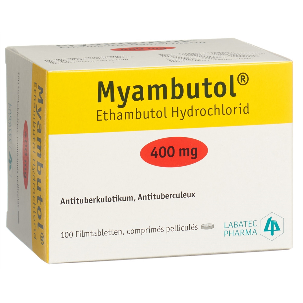 MYAMBUTOL cpr pell 400 mg 100 pce