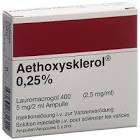 AETHOXYSKLEROL sol inj 2 % 5 amp 2 ml