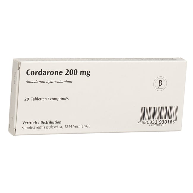 CORDARONE cpr 200 mg 20 pce